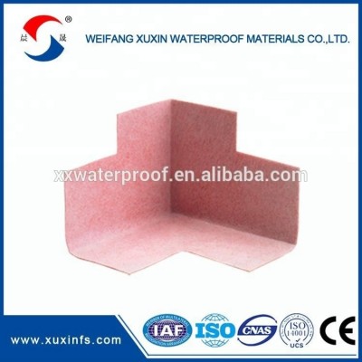 PP/PE high polymer polyethylene waterproof membrane corner