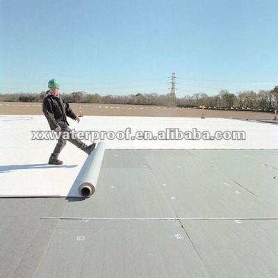 1.2mm/ 1.5mm Thermoplastic polyolefin sheets(TPO) for waterproofing/ Reinforced TPO