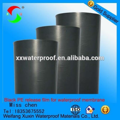 China the most professional pe pet construction film for Self-adhesive waterproof membranes